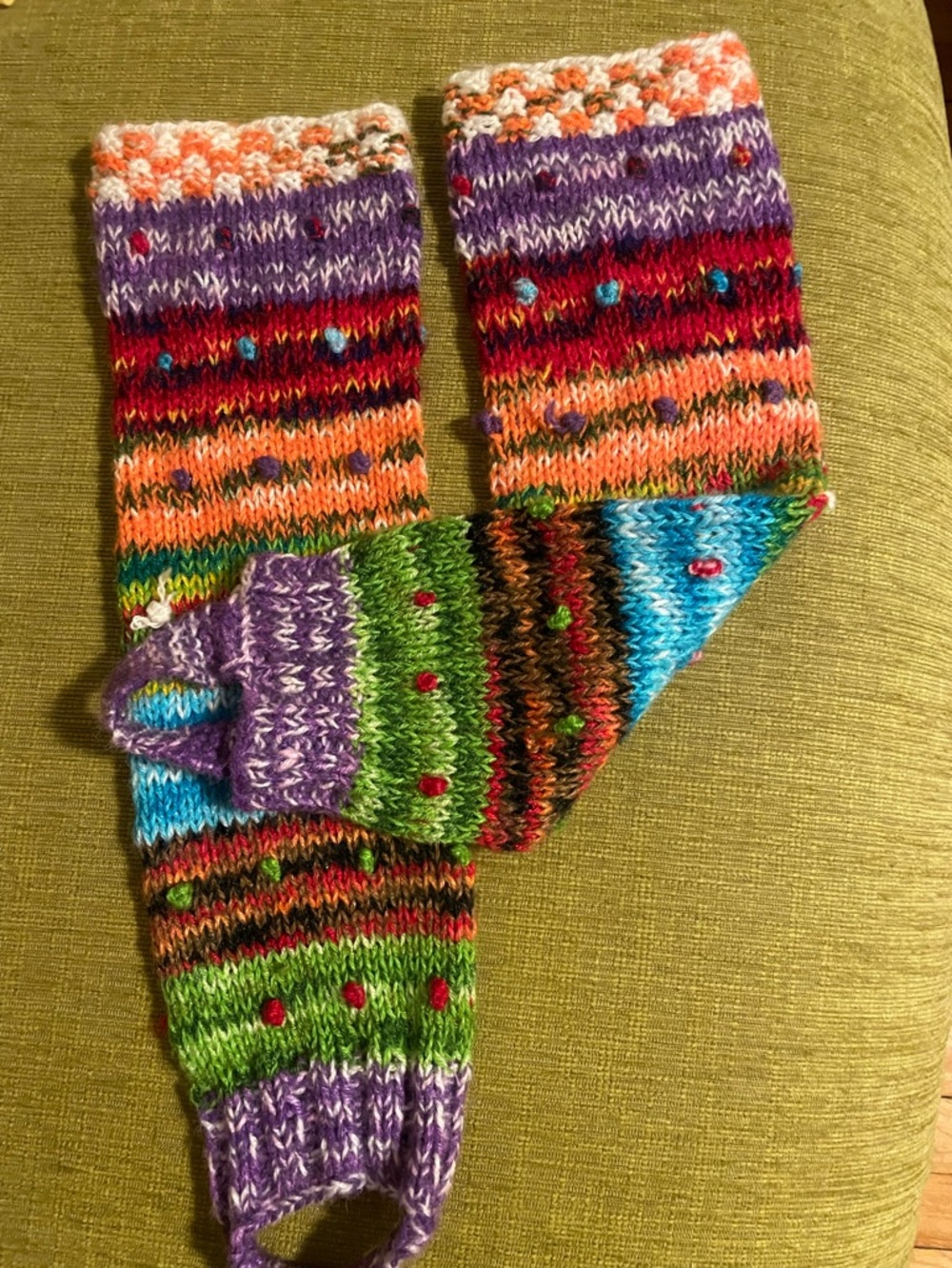 Multicolor Legwarmers